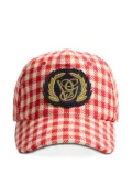 Valentino Garavani checked cap - Red