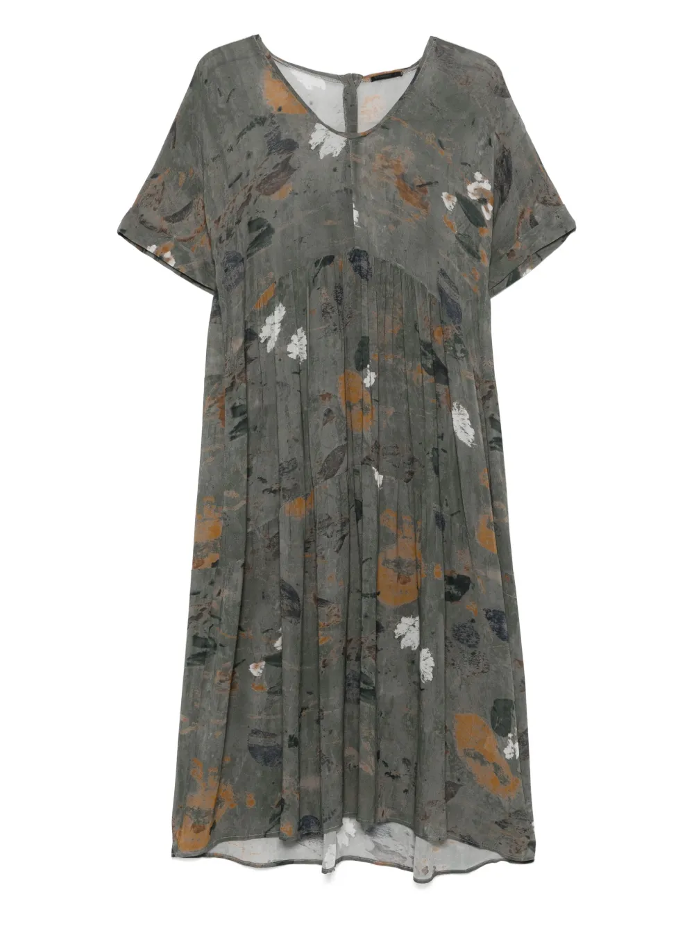 Transit Midi-jurk met print 04 GREY