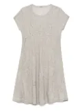 Transit linen-blend dress - Grey