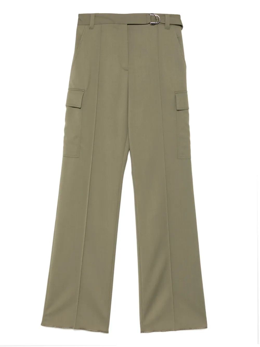gabardine cargo pants