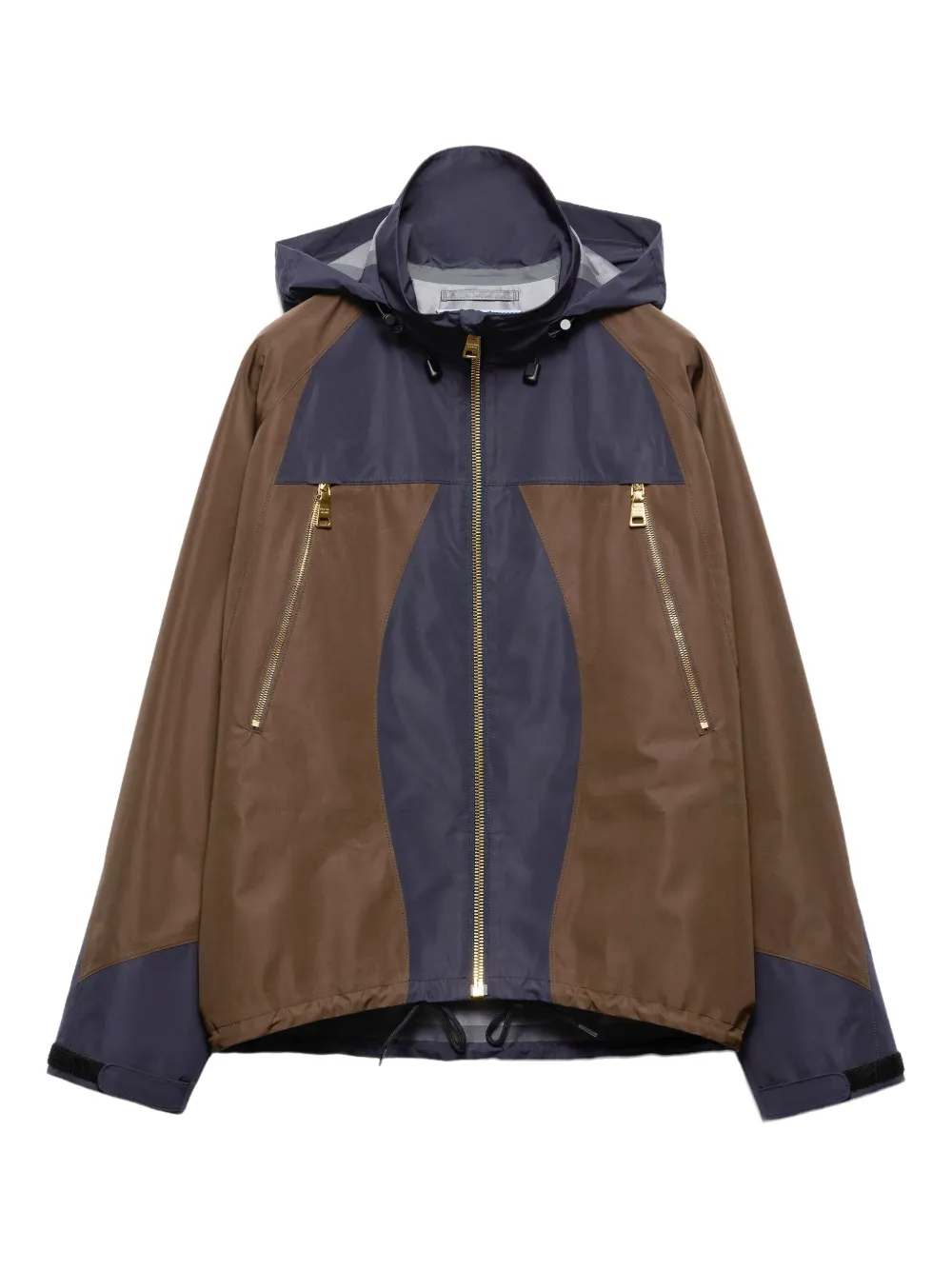 Prada Jack met capuchon Blauw