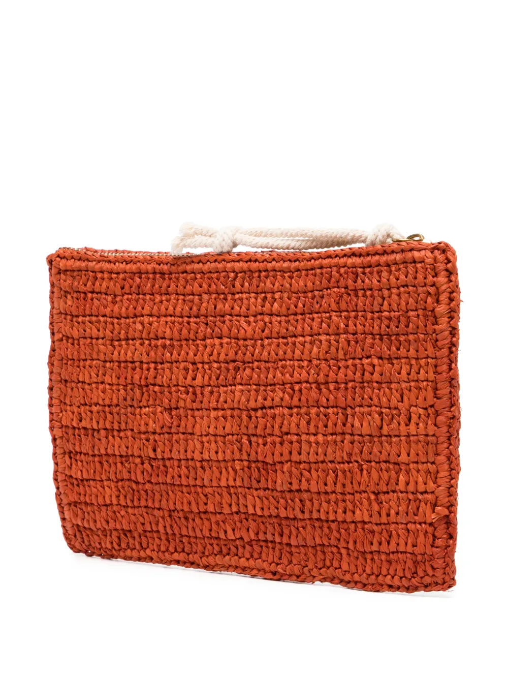 ISABEL MARANT Praia clutch Oranje