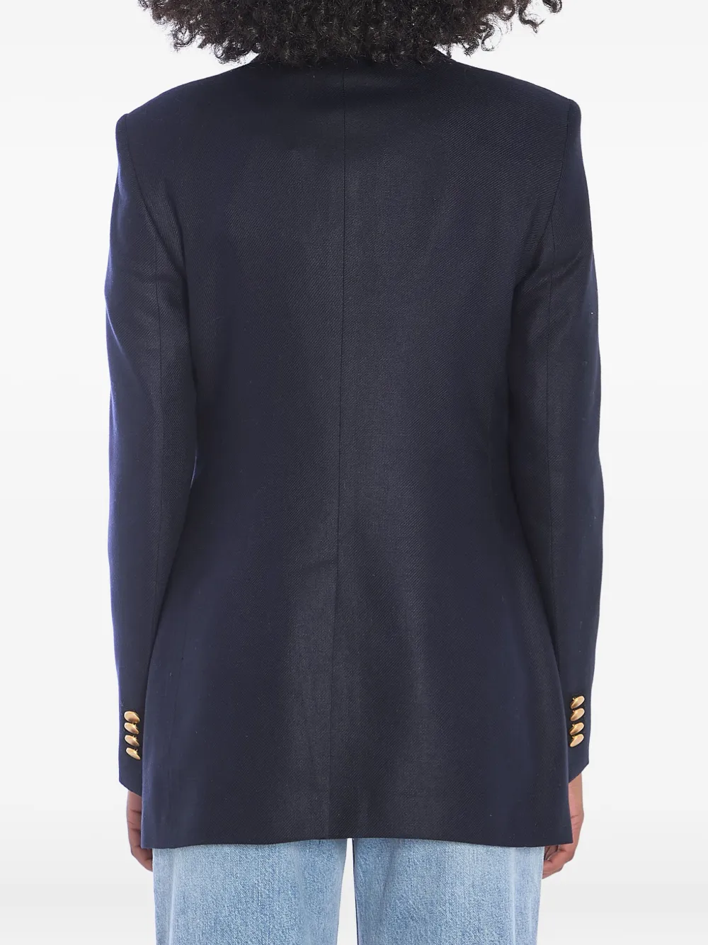 Tagliatore Blazer met enkele rij knopen Blauw
