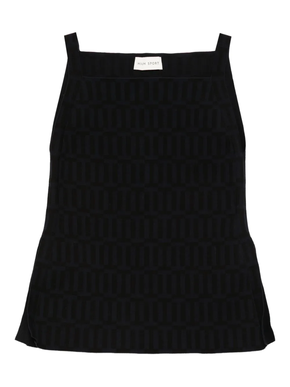 High Sport Asher-apron top - ブルー High Sport Asher-apron top - ブルー