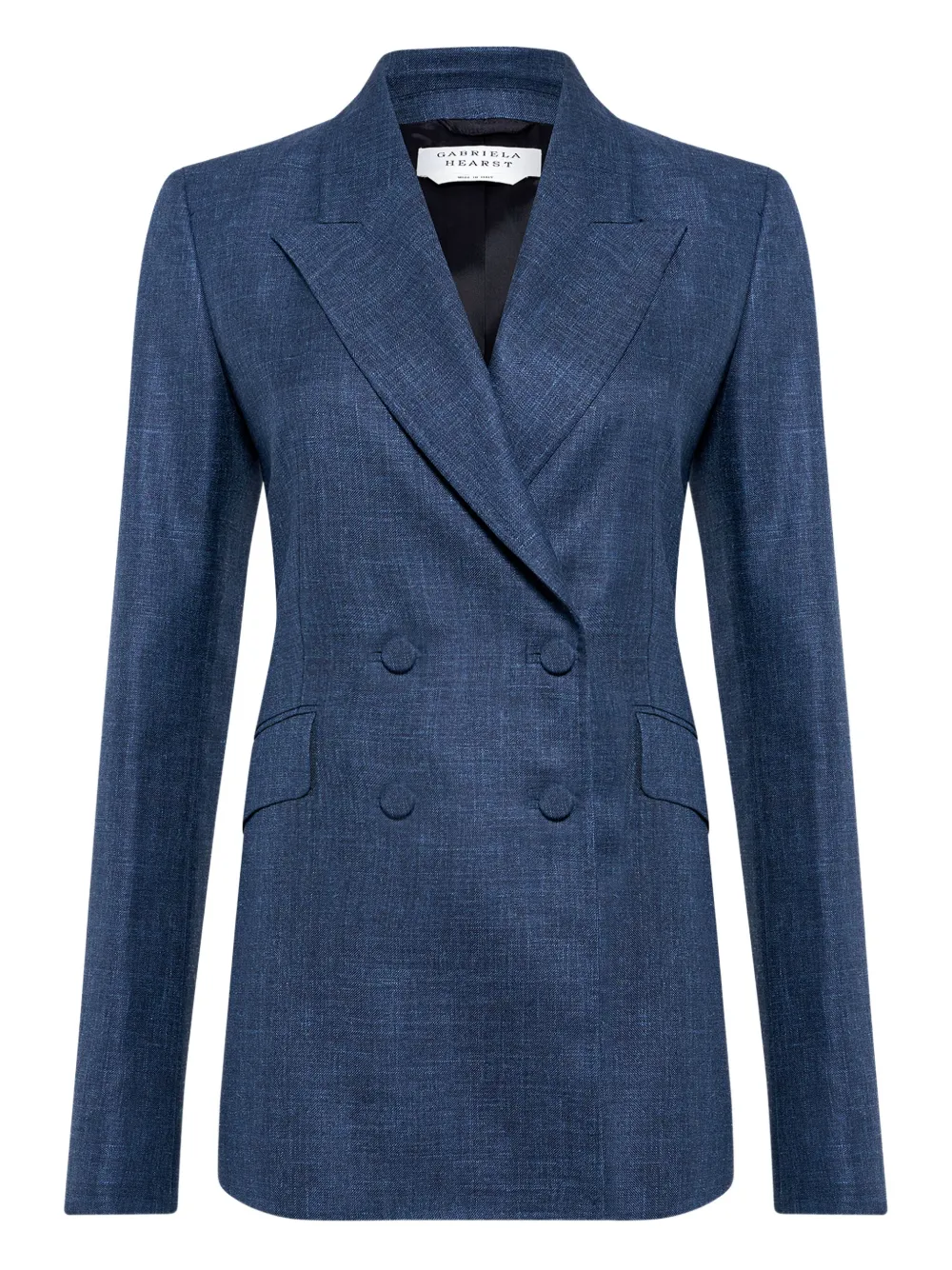 Gabriela Hearst Slub-textured Blazer
