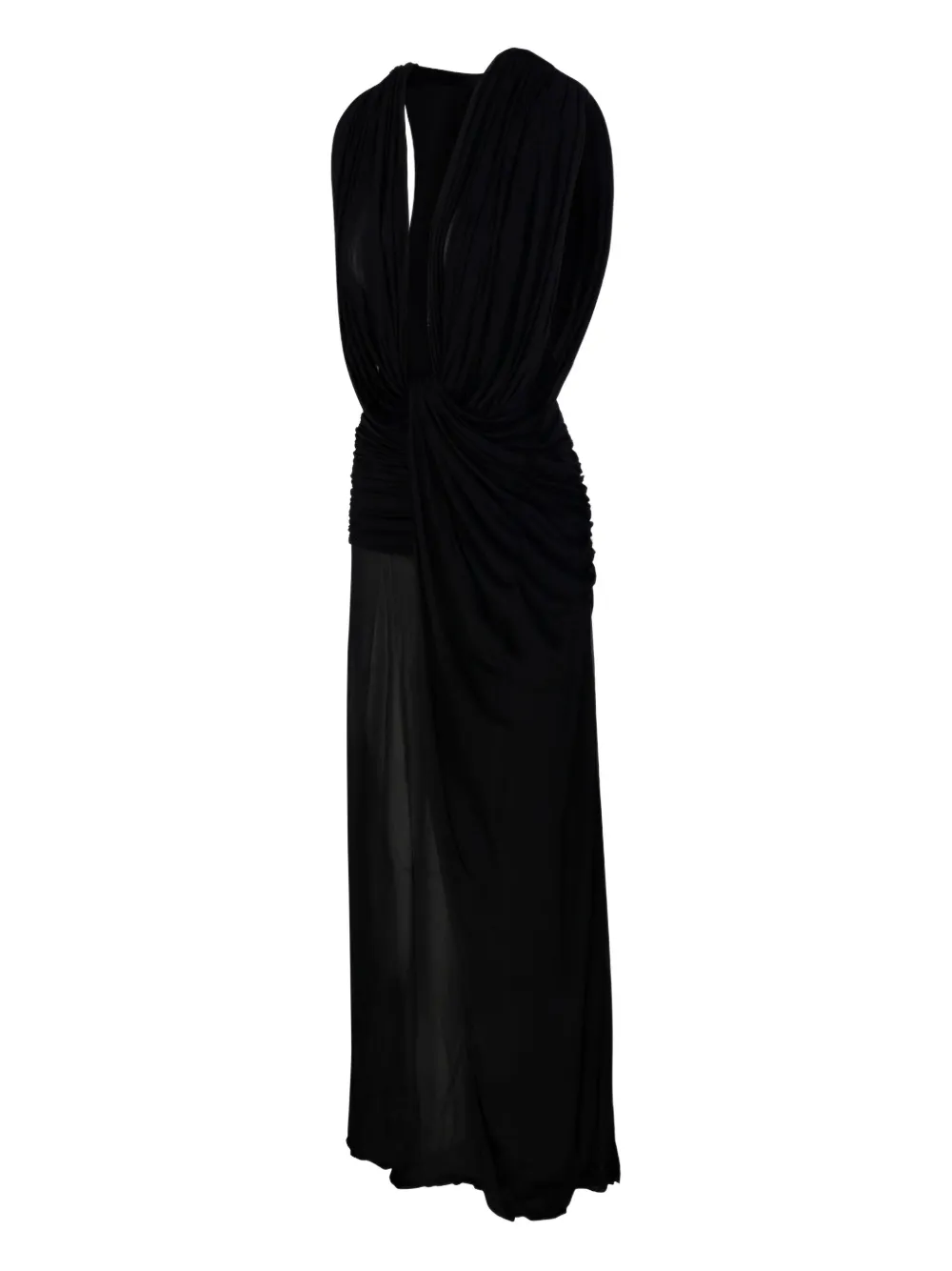 CHRISTOPHER ESBER DRAPED MAXI DRESS
