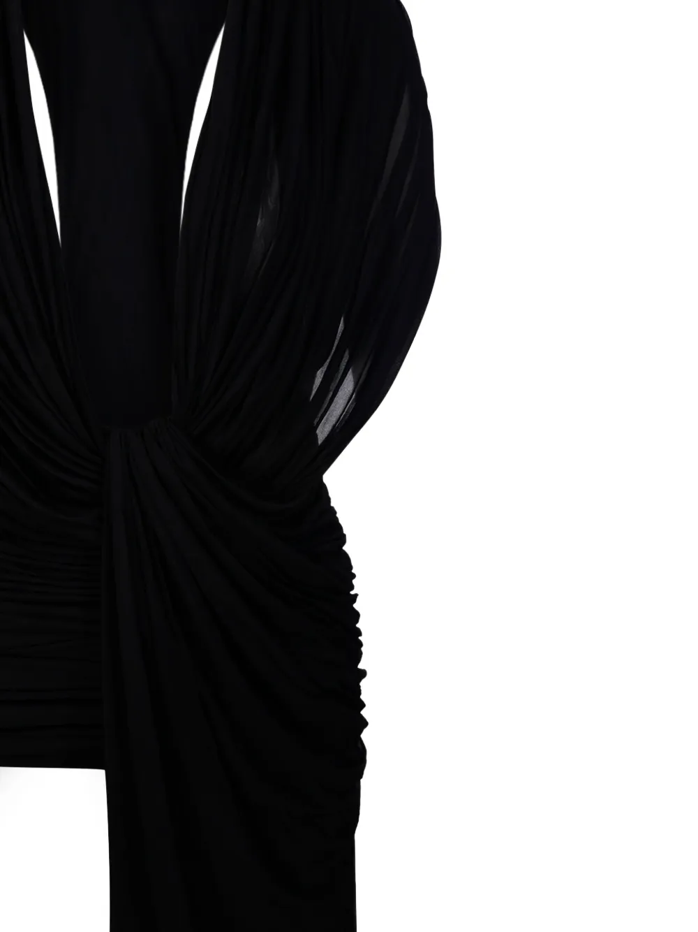CHRISTOPHER ESBER DRAPED MAXI DRESS
