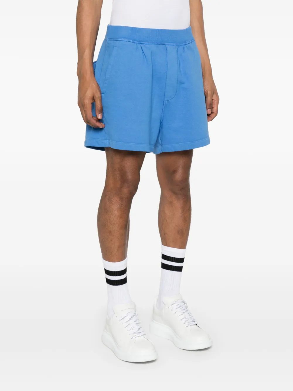Shop Dsquared2 Logo-embroidered Shorts