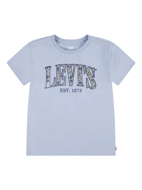 Levi's Kids تيشيرت بشعار وزهور