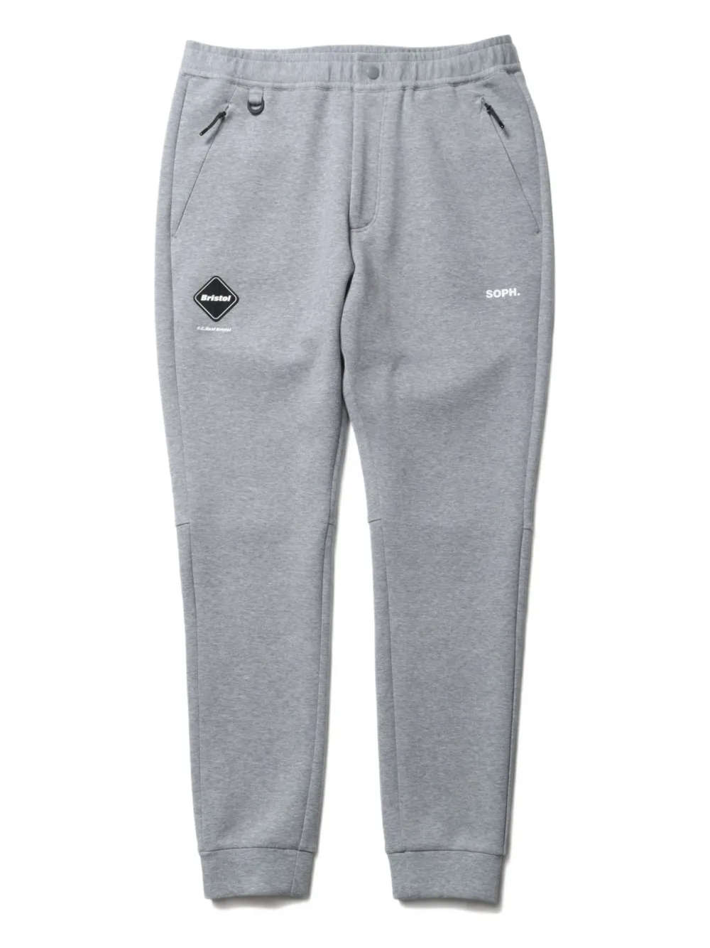 SOPHNET LOGO-PATCH TRACK PANTS