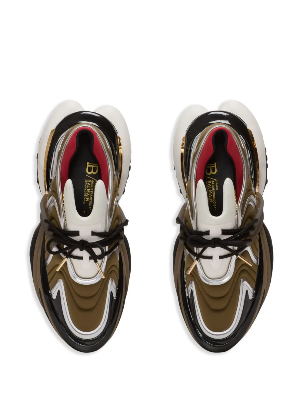 Balmain Unicorn Wave sneakers White