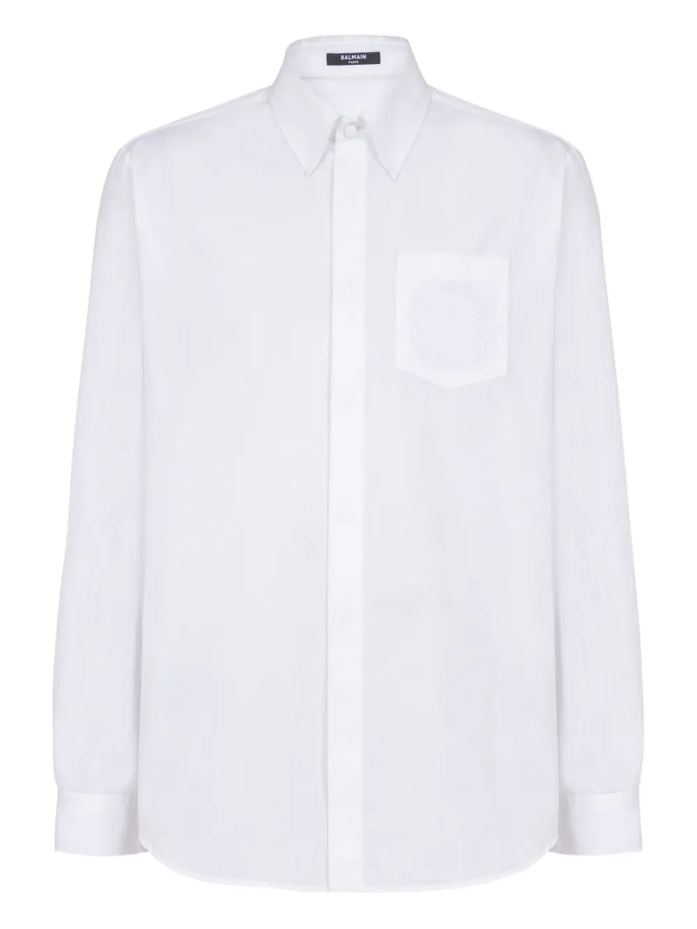 Balmain Katoenen overhemd Wit