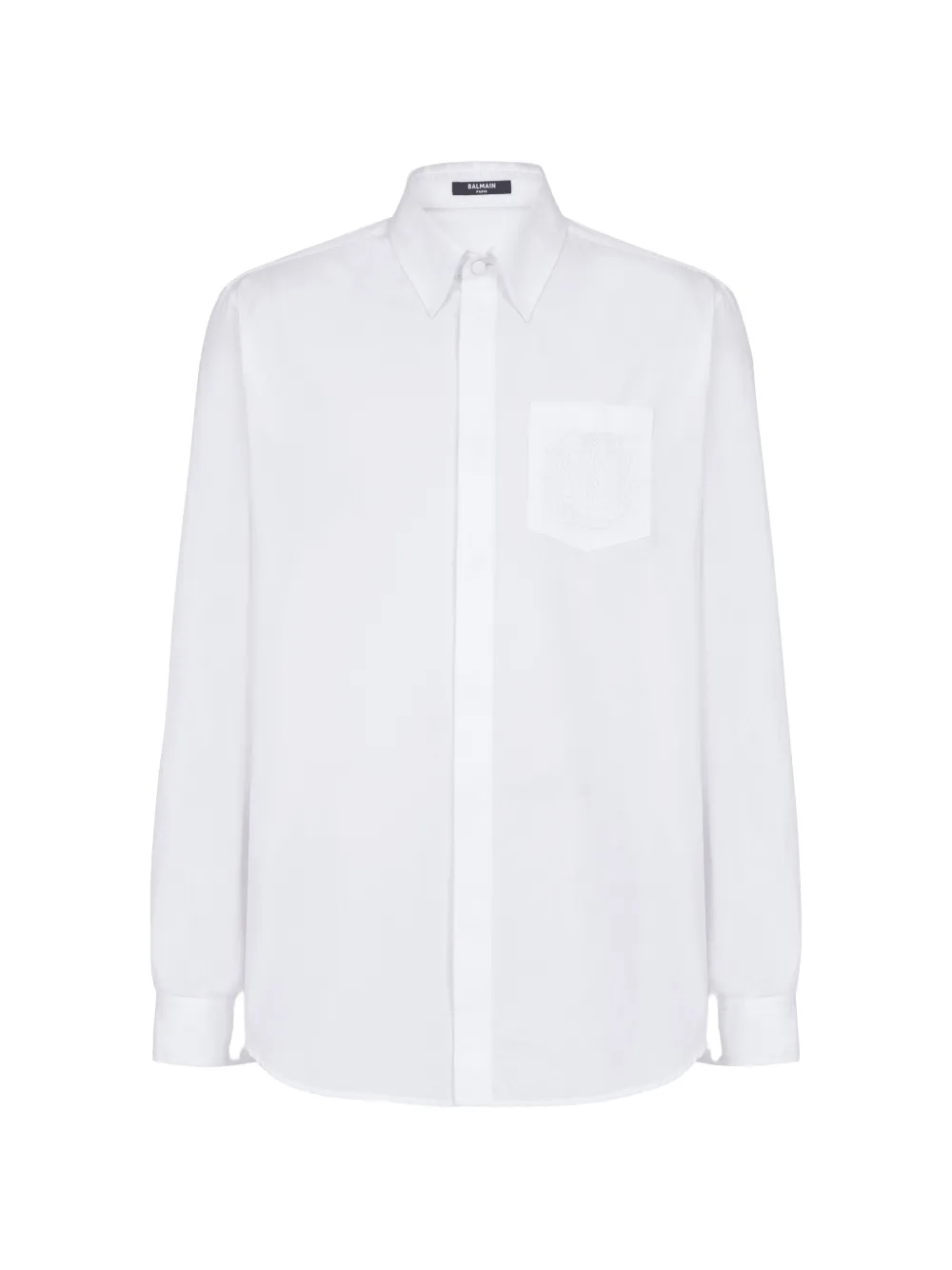 Balmain Katoenen overhemd Wit