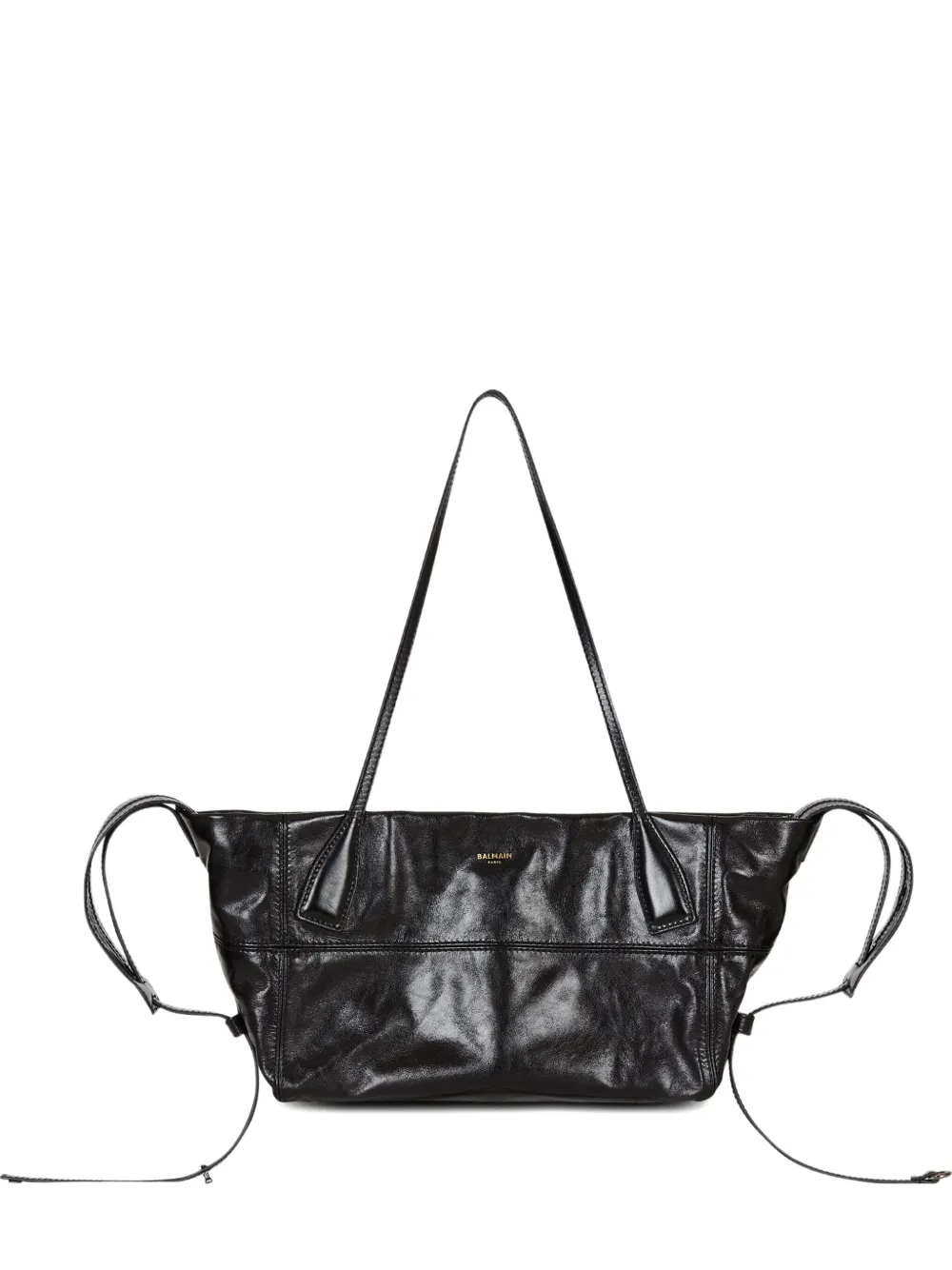 Balmain Track schoudertas Zwart