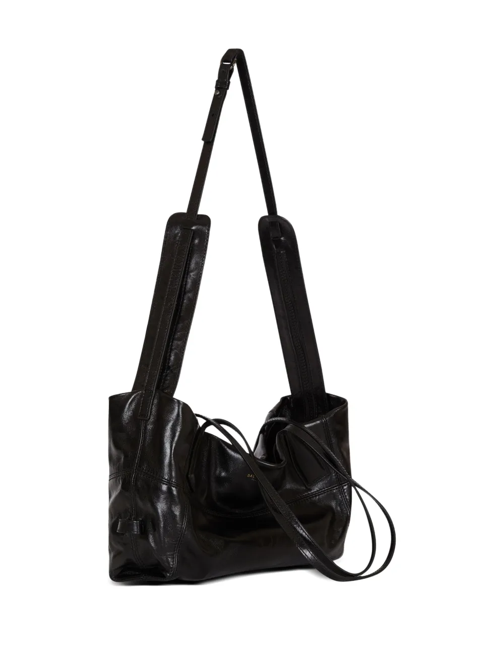 Balmain Track schoudertas Zwart