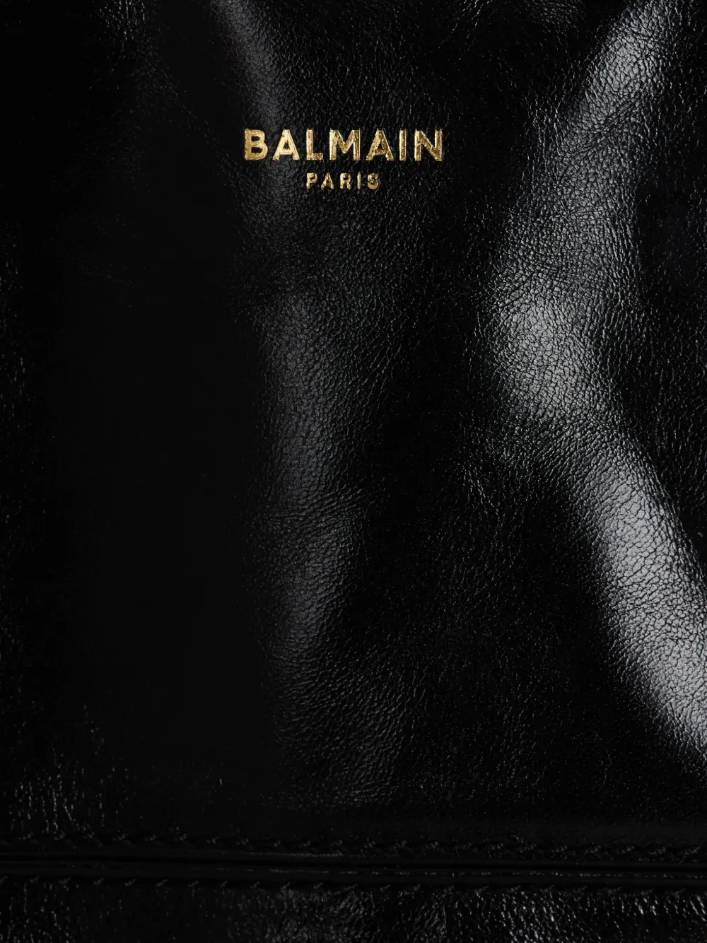 Balmain Track schoudertas Zwart