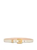 Balmain Anthem belt - White