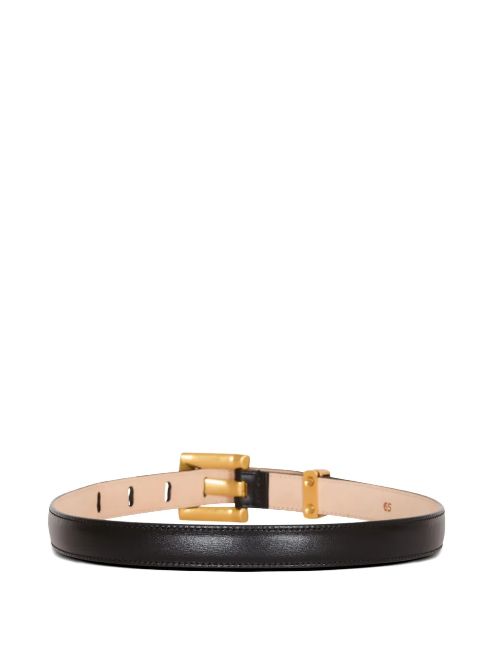 Balmain Anthem riem - Zwart