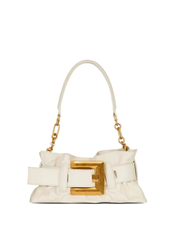 Balmain Anthem ショルダーバッグ ミニ | ホワイト | FARFETCH JP