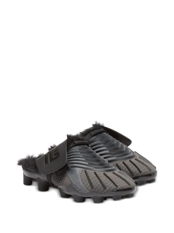 Balmain Half Time Slippers | Black | FARFETCH