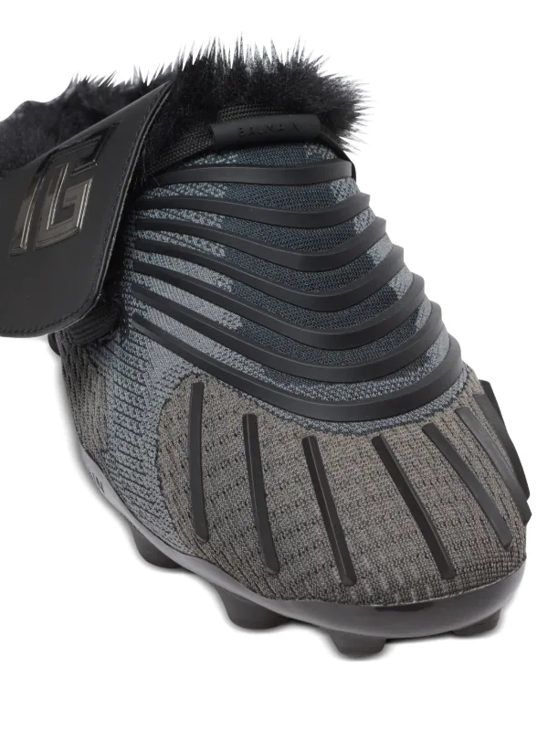Balmain Half Time Slippers | Black | FARFETCH display picture 3