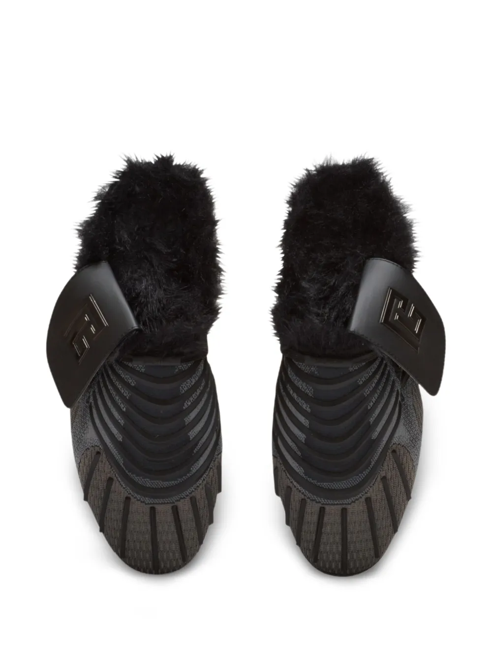 Balmain Half Time slippers Black