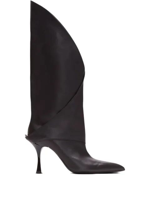 Balmain leather boots 