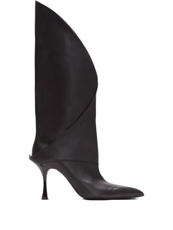 Balmain leather boots 35