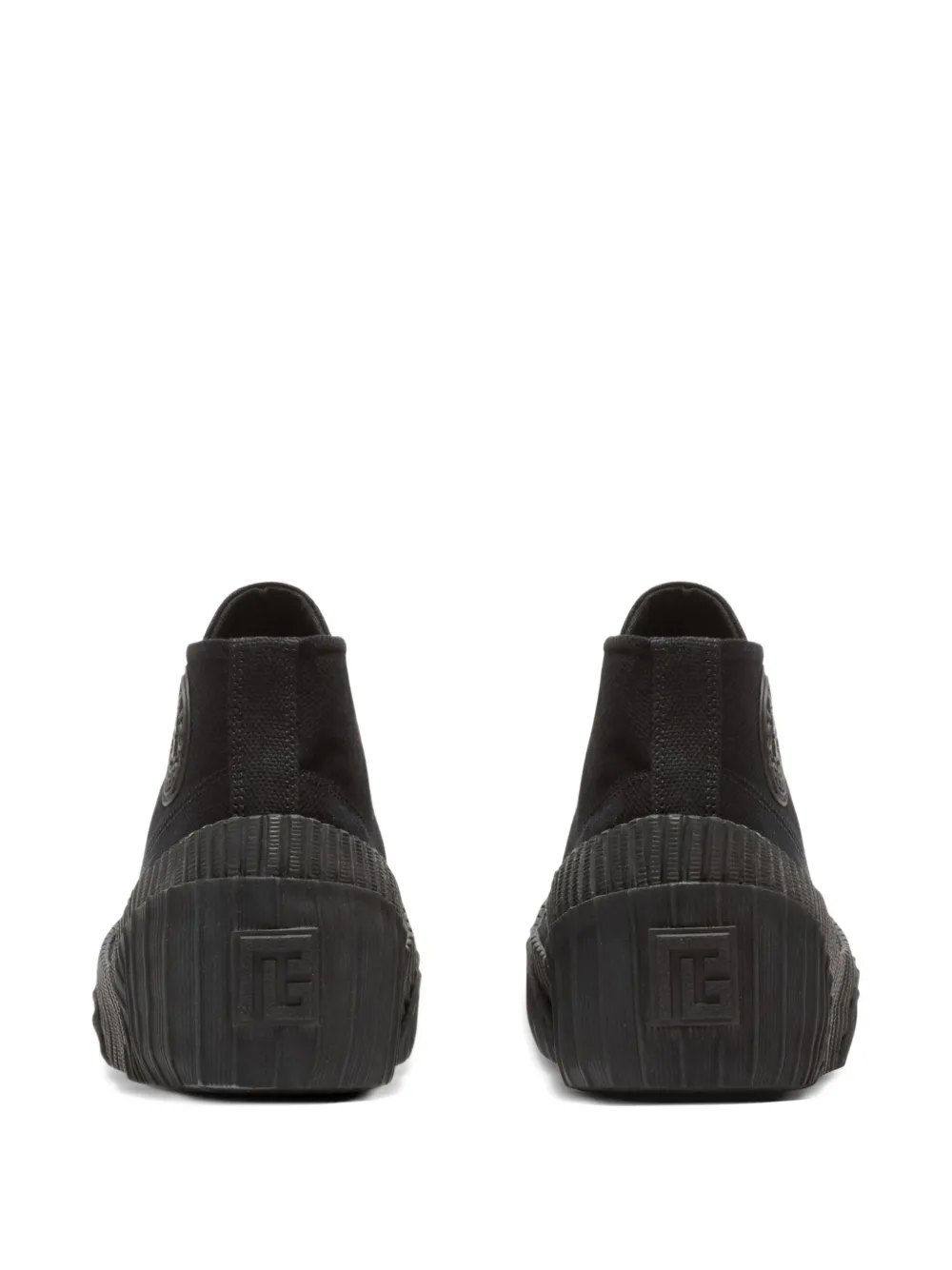 Balmain Riff canvas sneakers Black