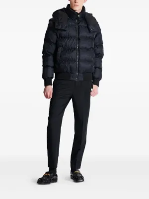 ジャケット BALMAIN JACKET (FF1AG740VI29 0CF) Balmain Monogram Reversible Bomber Jacket - Blue