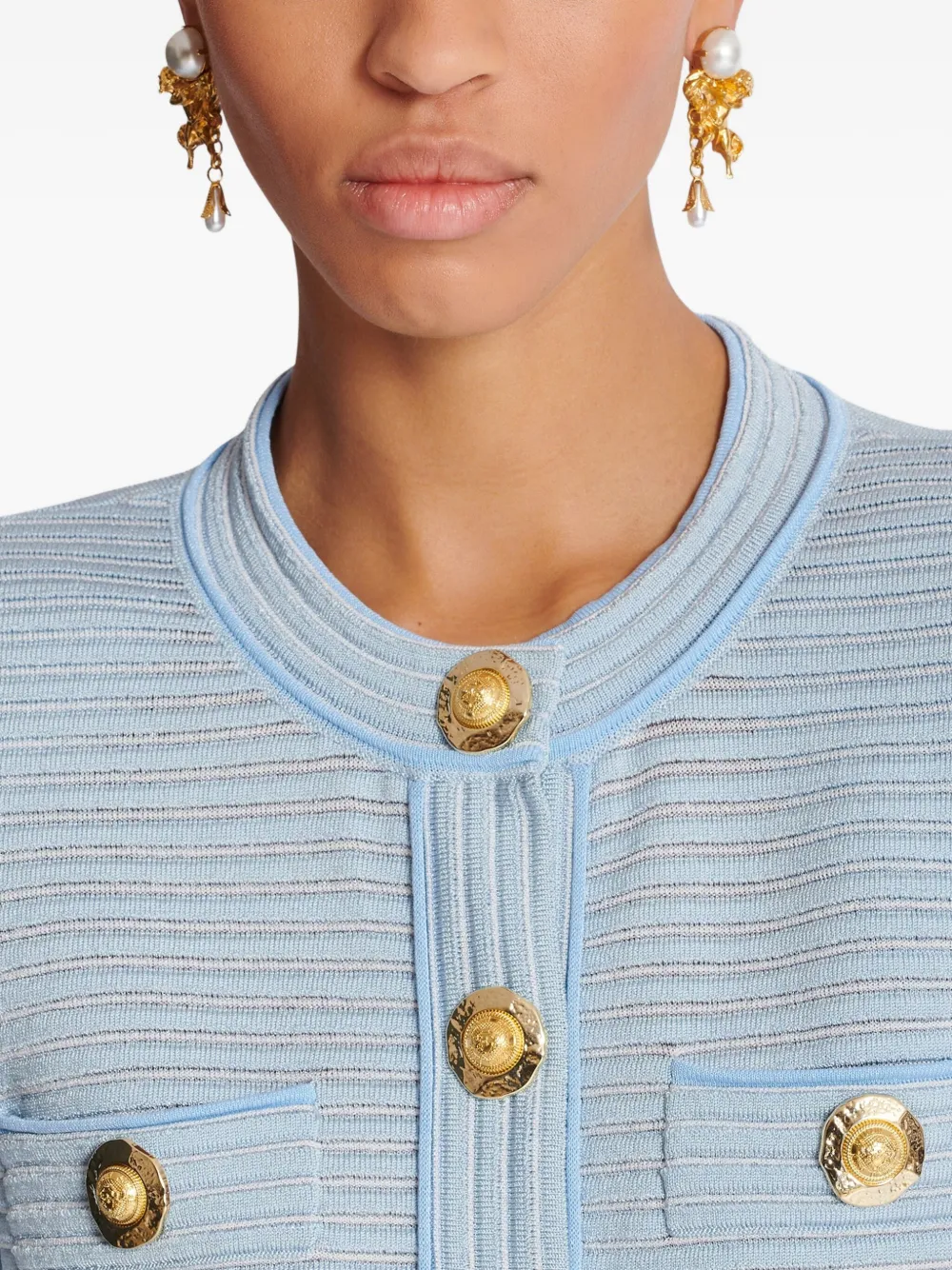 Balmain Anges Baroque oorbellen - Goud