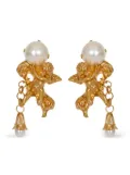 Balmain Anges Baroque earrings - Gold