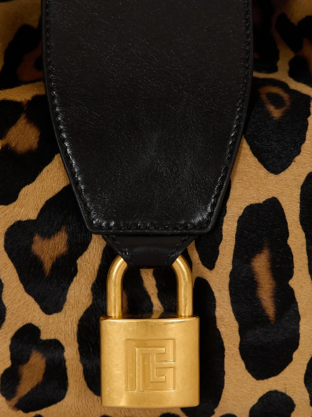 Balmain Sync schoudertas Bruin