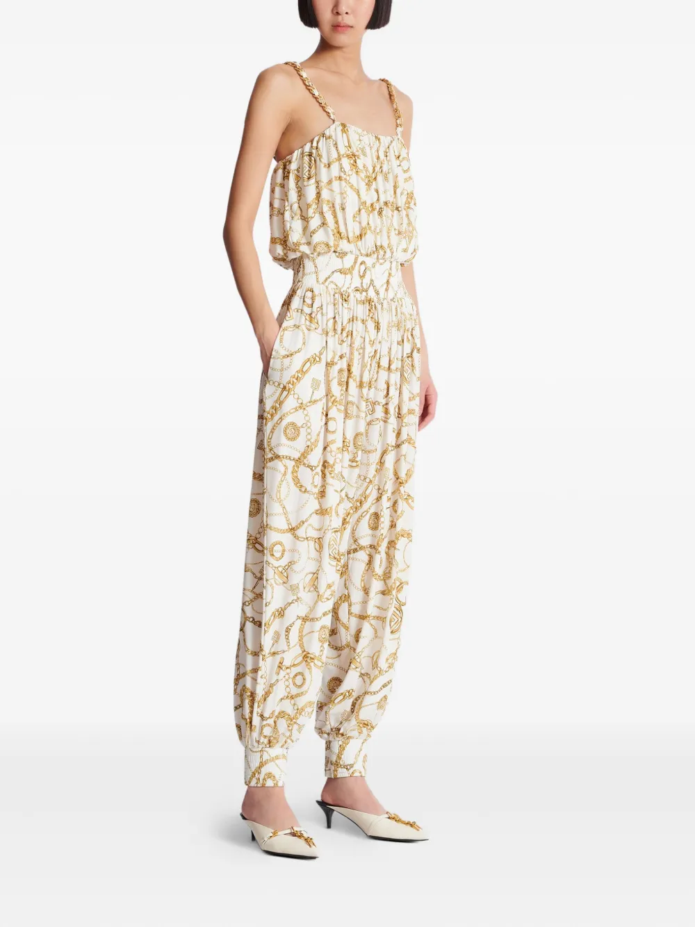 Balmain Tuta intera con stampa | Tute intere | Image 3