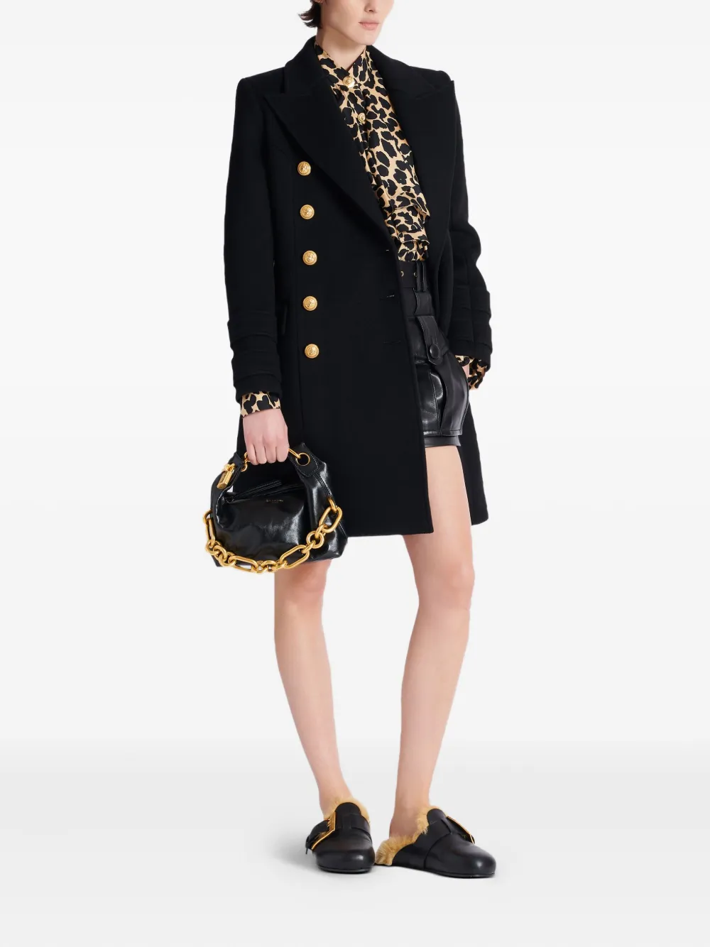 Balmain Sync mini-shopper - Zwart