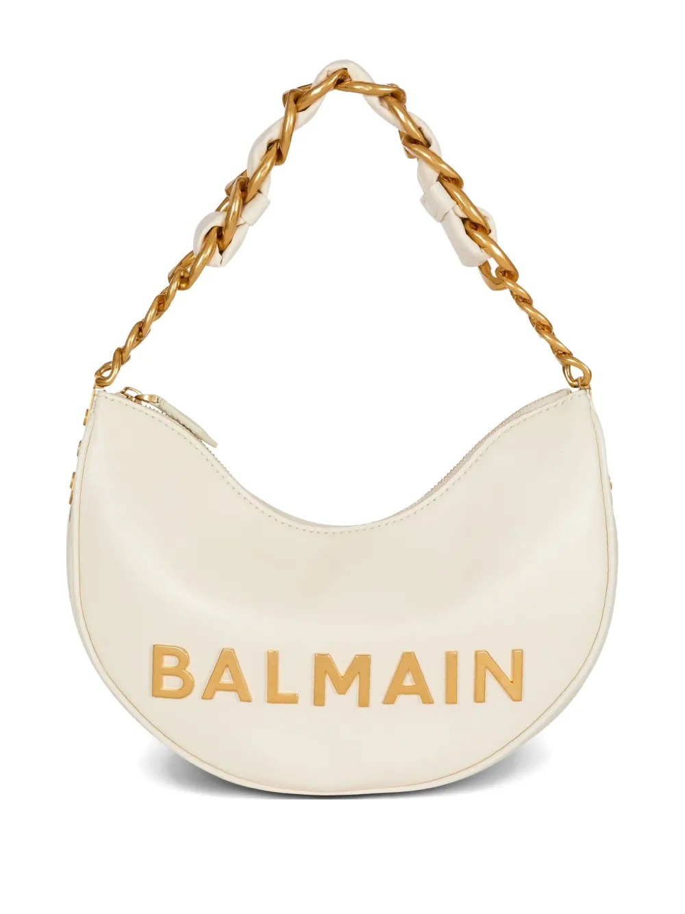 Balmain 1945 schoudertas Beige