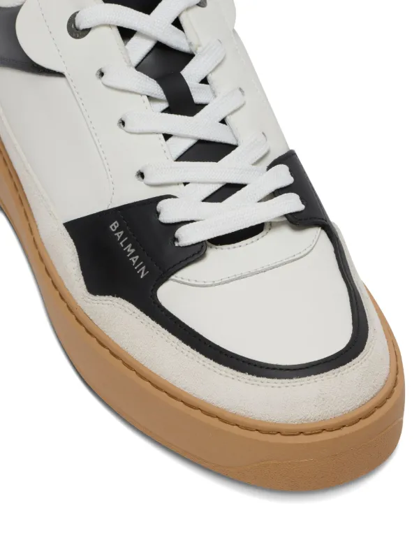 Balmain B-Court Sneakers | Neutrals | FARFETCH