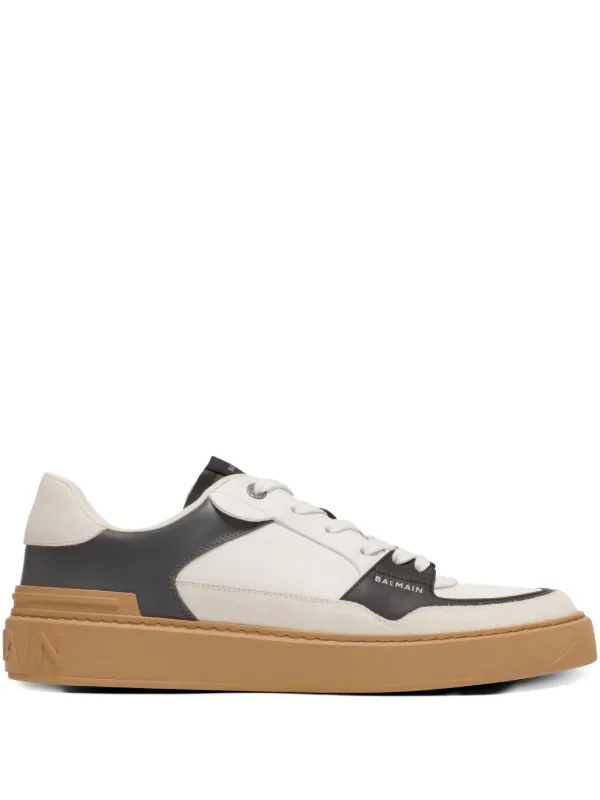 Balmain B-Court Sneakers | Neutrals | FARFETCH