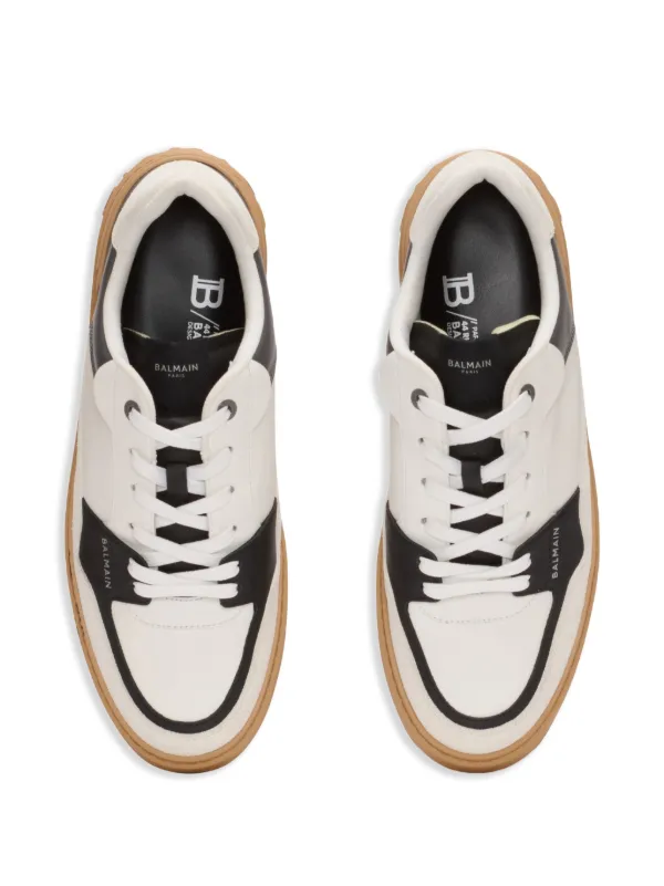 Balmain B-Court Sneakers | Neutrals | FARFETCH