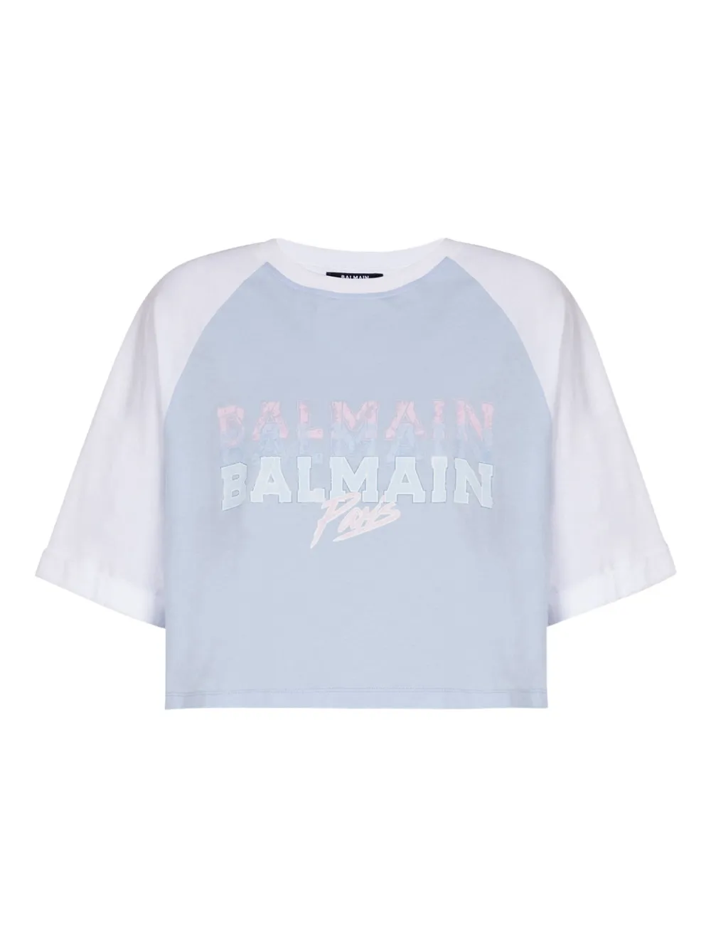 Balmain Cropped T-shirt