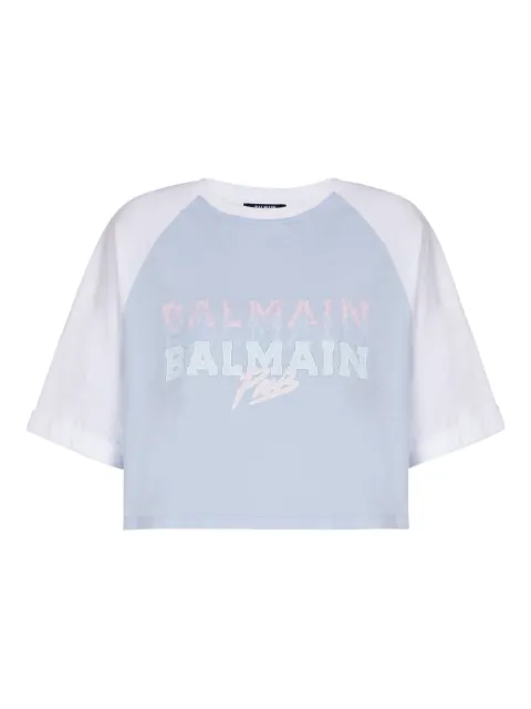 Balmain cropped T-shirt
