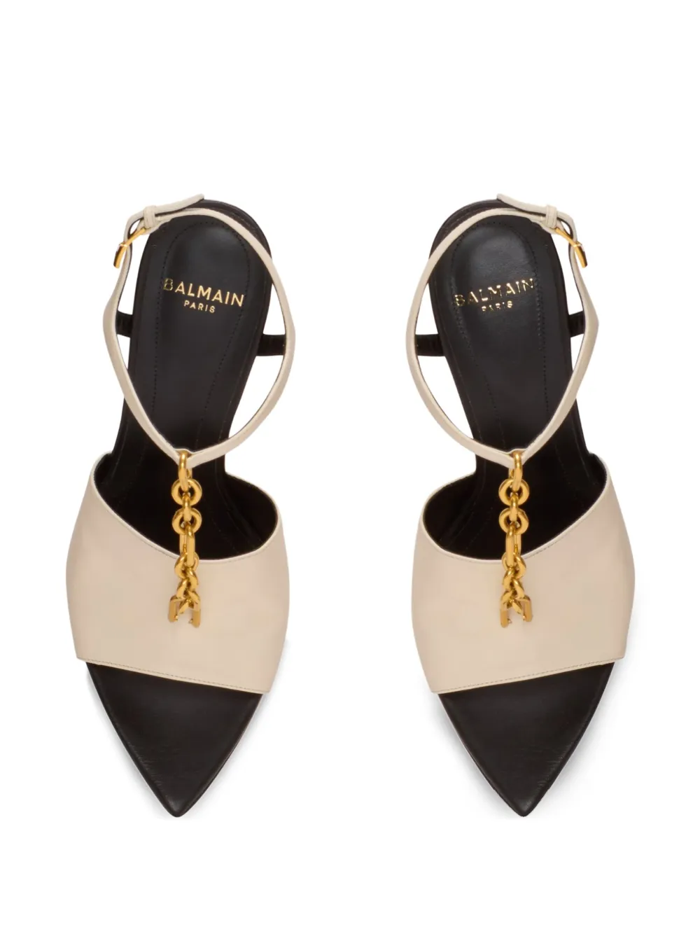 Balmain Sync sandals Neutrals
