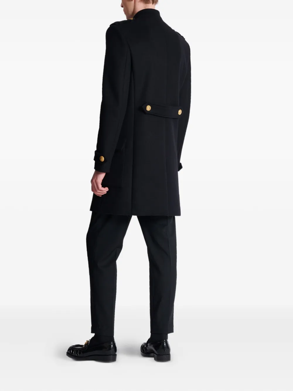 Balmain Jas met afneembare bies Zwart