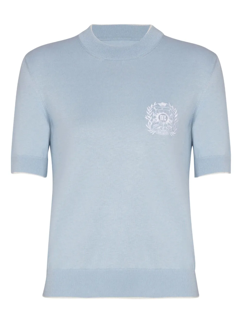 Balmain Emblème-embroidered T-shirt