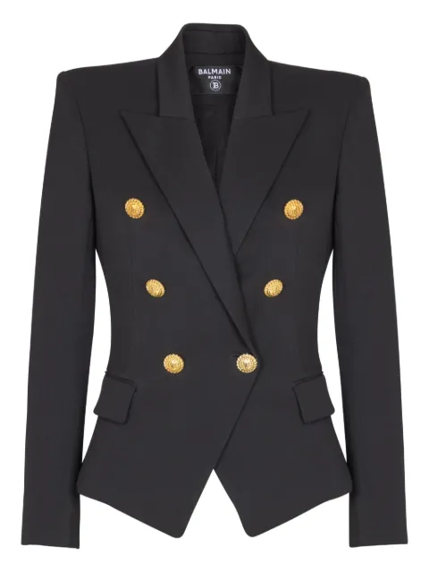 Balmain chamarra con doble botonadura