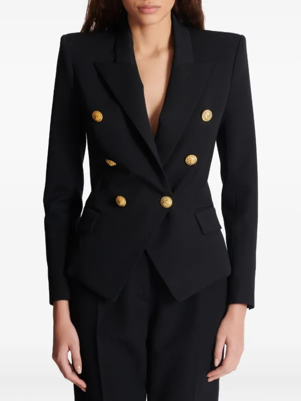 Balmain ダブルジャケット | ブラック | FARFETCH JP