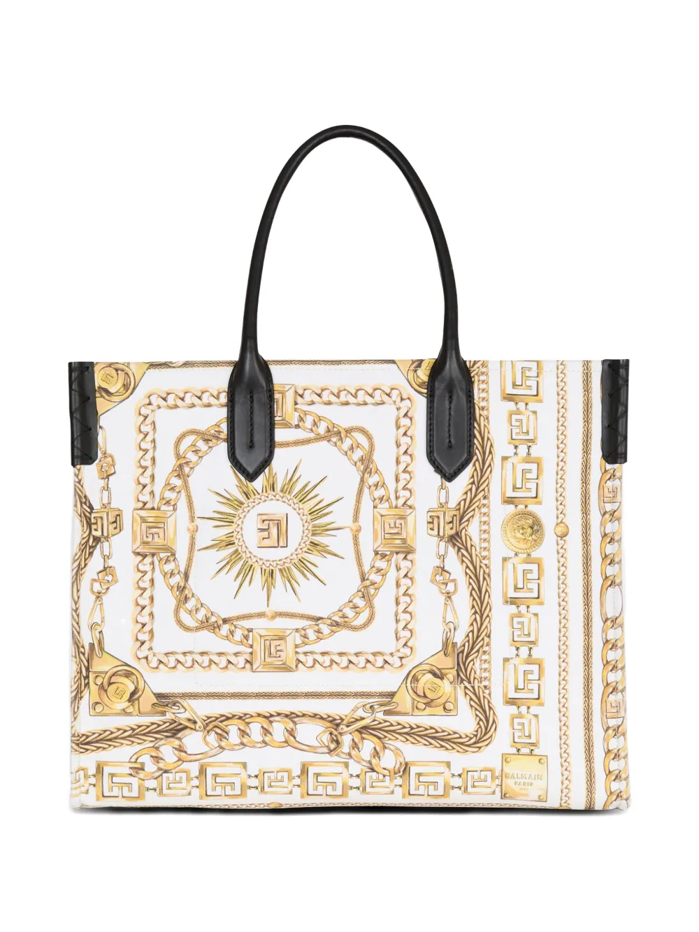 Balmain B-army medium shopper Wit