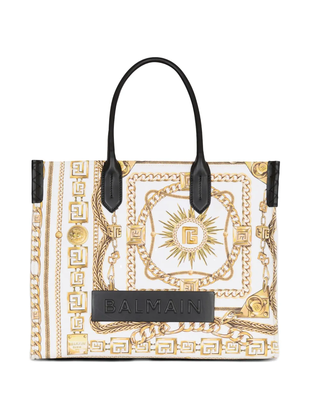 Balmain medium B-Army tote bag | White | Image 1