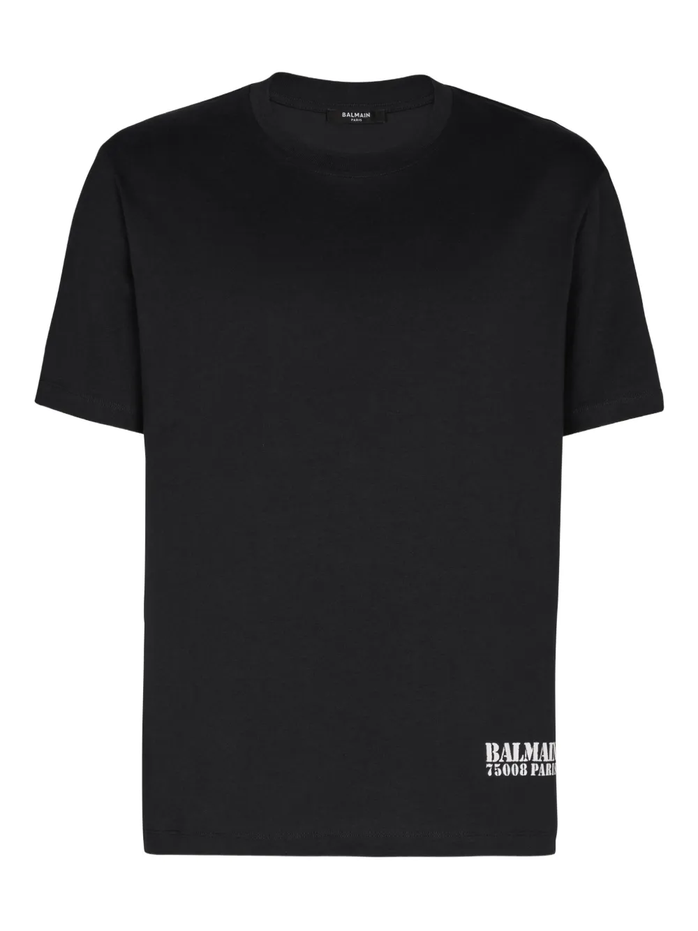 Balmain T-shirt met logoprint Zwart