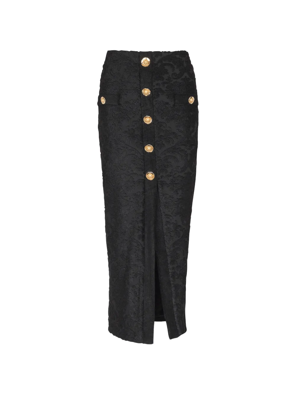 Balmain Camicia con motivo jacquard - Nero